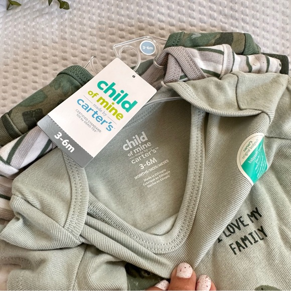 Baby boys carters onesies - set of 3 (3-6M) - Picture 3 of 6